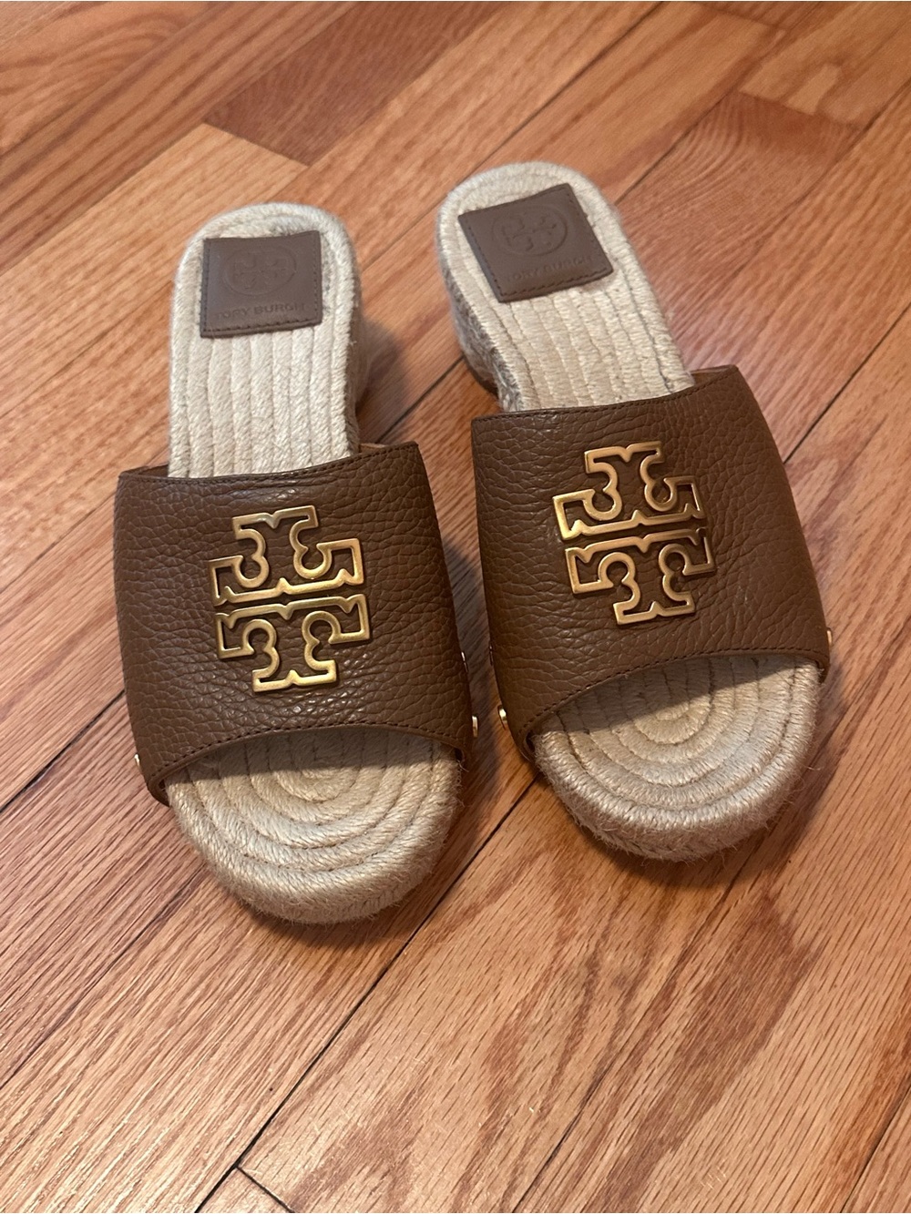 Tory Burch espadrille leather sandal